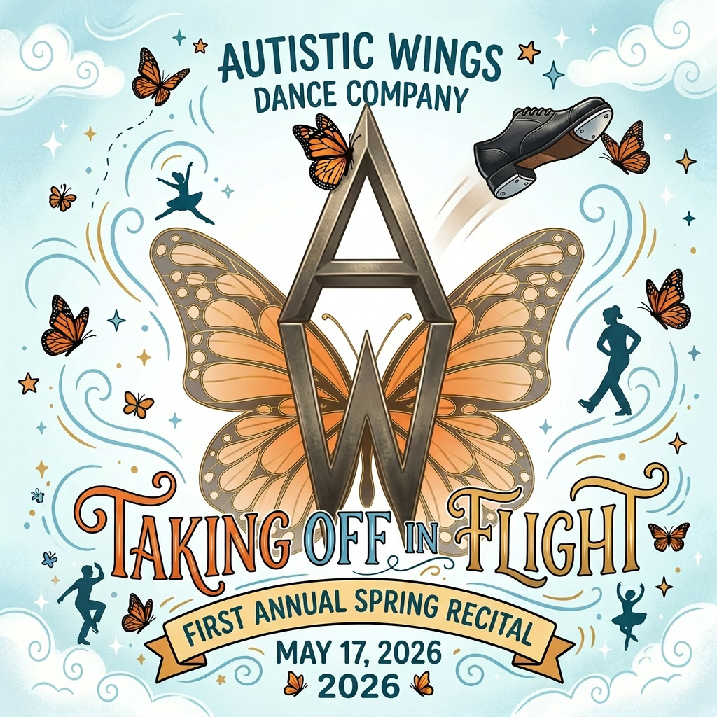 Taking Off In Flight - Hand Autographed Recital 2026 Poster